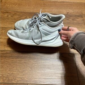 lululemon athletica Gray Athletic Shoes